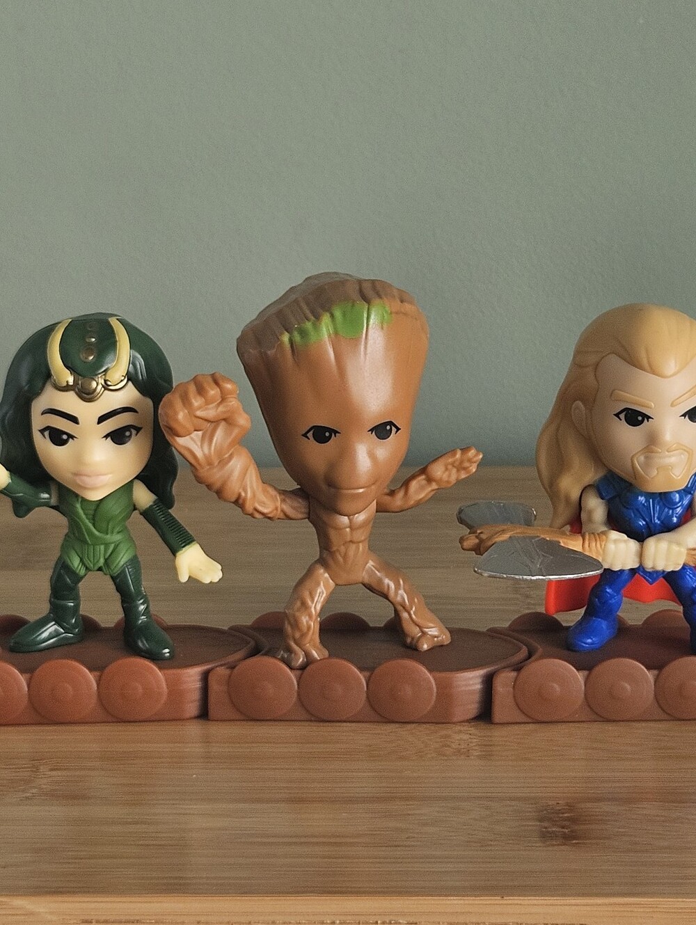 Marvel Groot Action Figure with Brown and Green Accents - Kids Superhero Toy